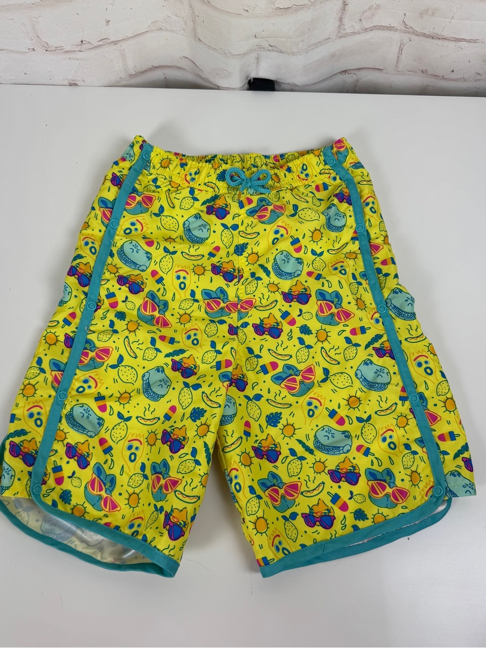 Boys Disney Store Pixar Toy Story Summer Splash Adaptive Swim Trunks Size Large